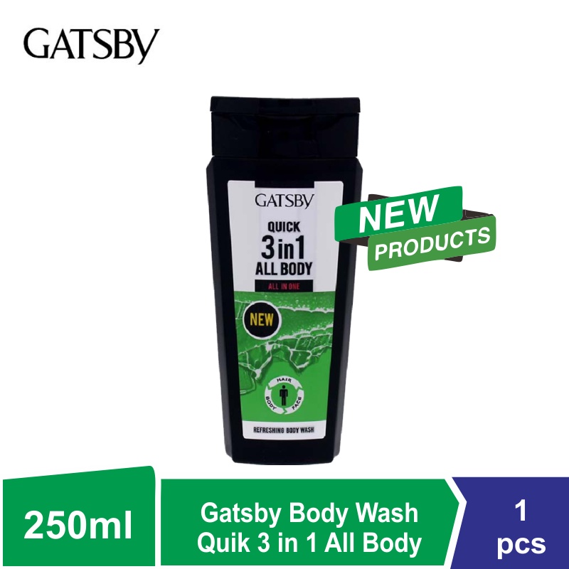 GATSBY Refreshing Body Wash All in One / Refesh / Original 250ml