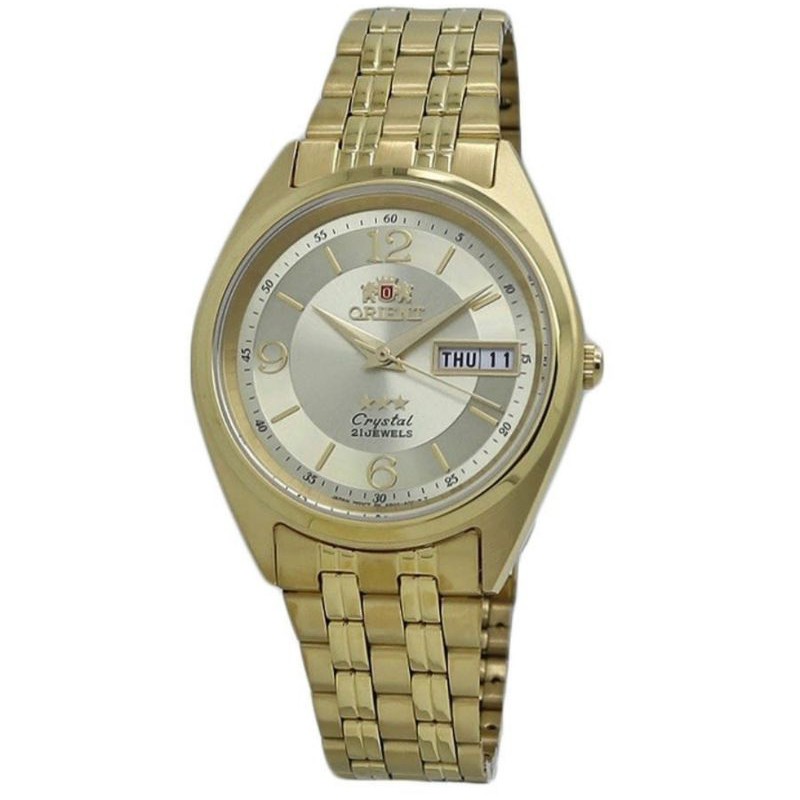 Jam Tangan Orient 3 Star FAB0000CC9 21Crystal Jewels Original
