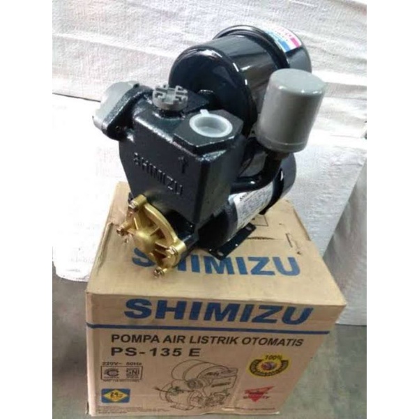 Mesin Pompa Air Sumur Dangkal Shimizu PS 135 E - Otomatis SHIMIZU PS 135E SHIMIZU PD 135 E