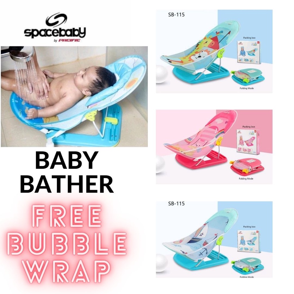 BABY BATHER  BATHTUB BAYI SPACE BABY MASTELA FREE BUBBLE WRAP!!