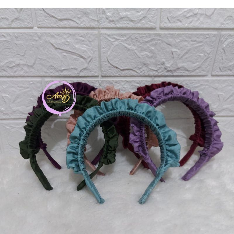 Bando Bandana Srunchie/Bando korea/Bando Scrunchie Model kipas