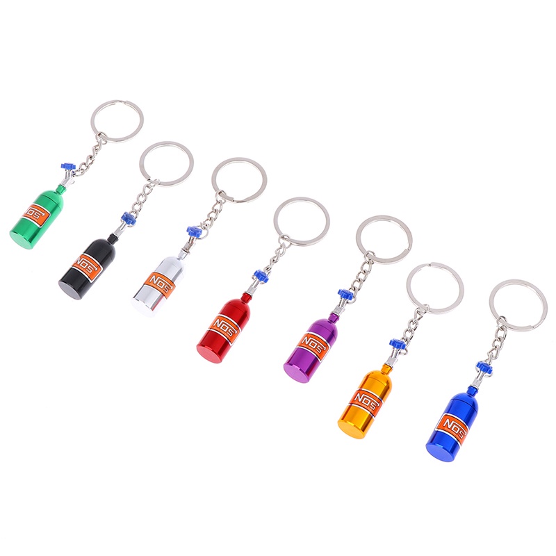 &lt; E2id &amp; &gt; 1Pc Gantungan Kunci Botol Nos Nitrous Oxide