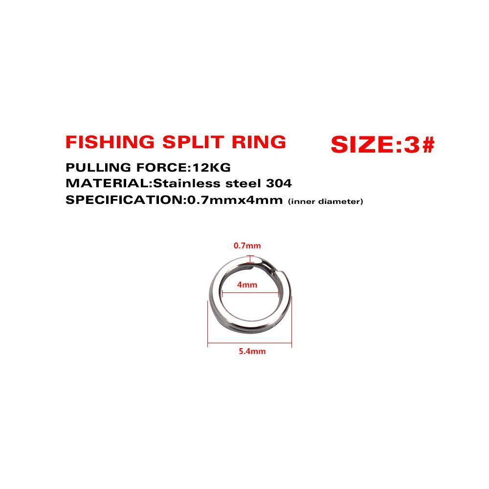 Top 200PCS Lot Konektor Ikan Tahan Lama Line Tackle Swivel Snap