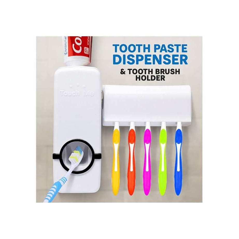 BABEE  - DISPENSER ODOL DAN TEMPAT SIKAT GIGI/ PENJEPIT TOOTHPASTE TOOTHBRUSH