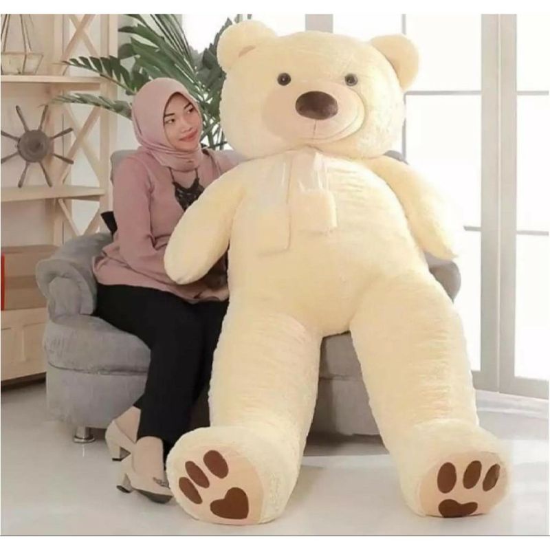 0BONEKA TEDDY BEAR SUPER JUMBO 1,8METER