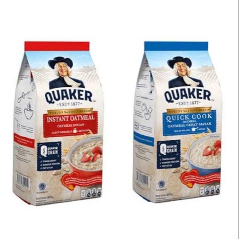 

QUAKER OAT 800 GR INSTAN OATMEAL