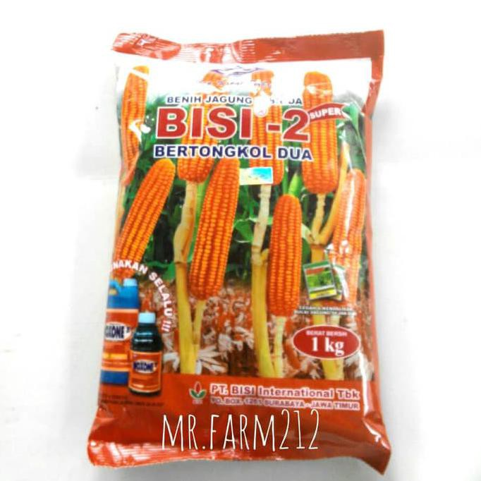 Bibit Tanaman Benih Bibit Biji Buah Jagung Unggul Bisi- 2 H2O