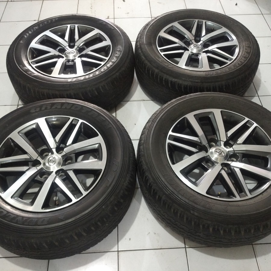 velg mobil oem second ring 18x7,5 lubang baut 6x139 copotan vrz plus ban