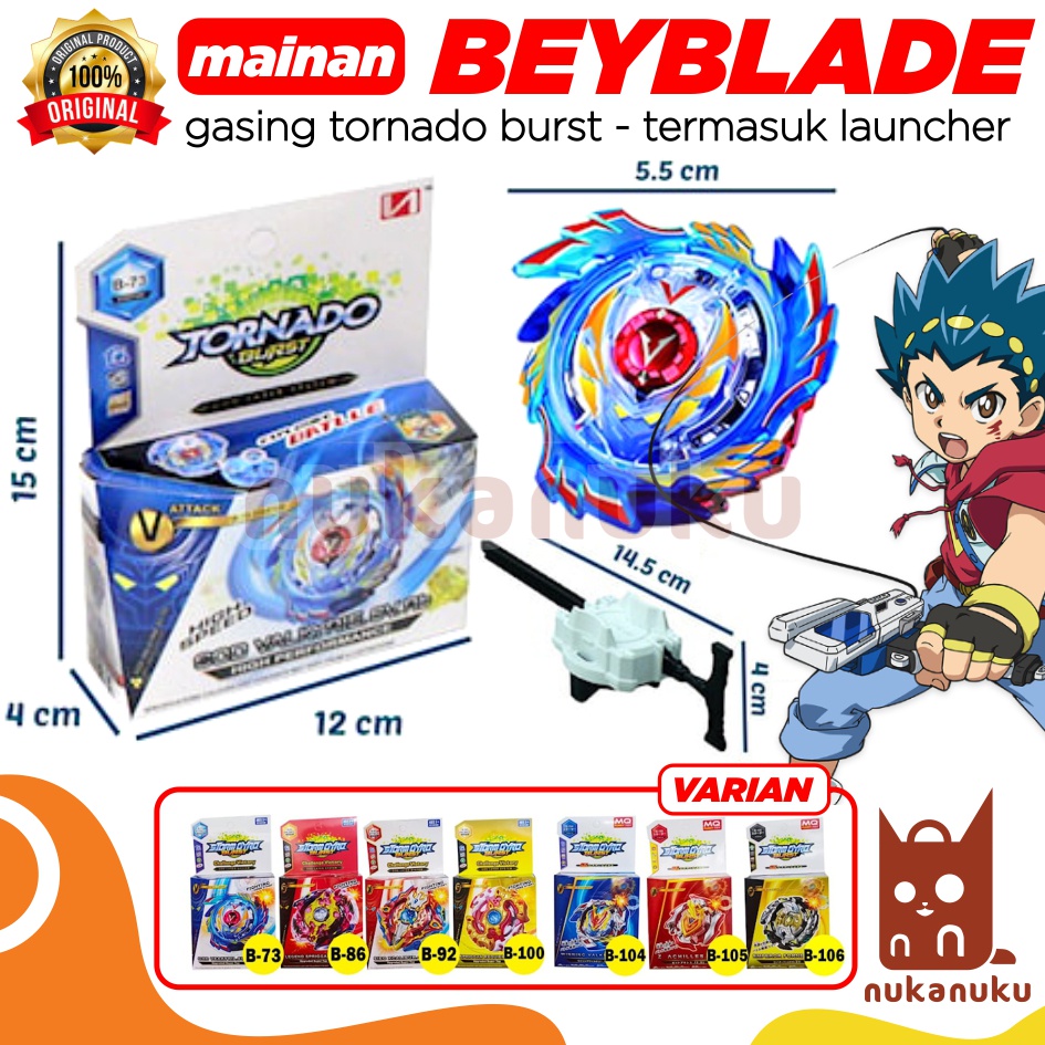 NUKANUKU - Beyblade / Beyblade Burst / Gasing / Gasing Beyblade / Gangsing Beyblade Murah / Beyblade