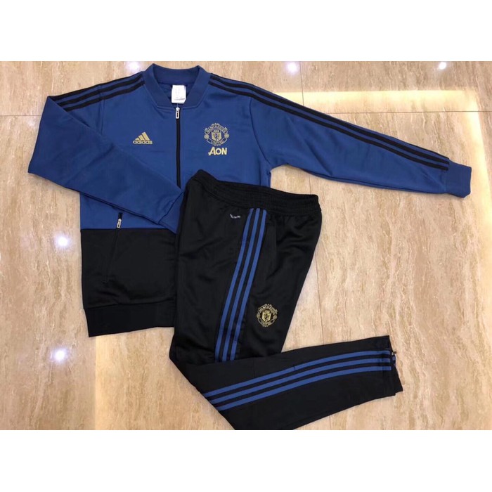 Termurah Jaket Midlayer Sweater Tracksuit Manchester United Mufc 3Rd 18/19 |