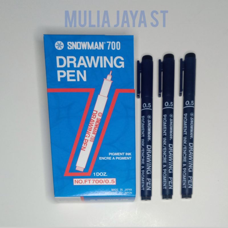 

SNOWNAN DRAWING PEN 0.5