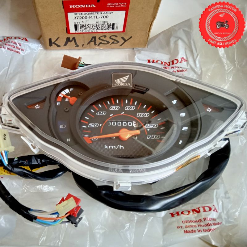 SPEEDOMETER REVO SUPRA FIT NEW ORI AHM 37200-KTL-700