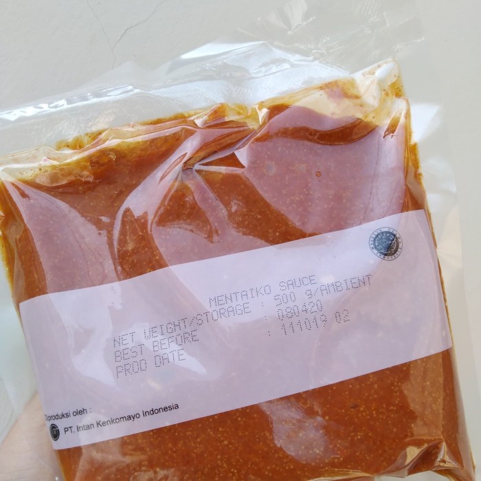 

SAUS-DRESSING- MENTAIKO SAUCE 500G - SAUS MENTAI -SAUS-DRESSING.