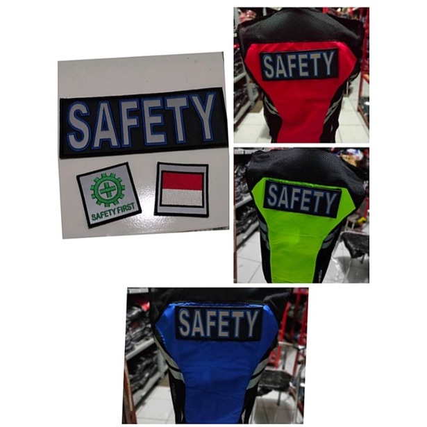 ROMPI SAFETY SUPER JUMBO 5XL XXXXL LEBAR 70CM LOGO VELCRO PEREKAT