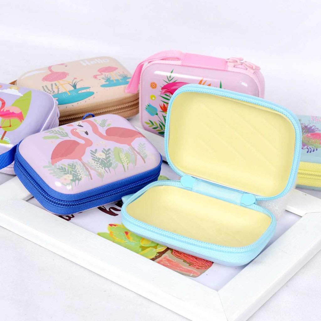 Dompet Koin Import - Dompet Headset - Dompet Charger PVC Berkualitas