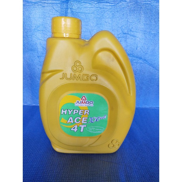 OLI MESIN MOTOR 4T JUMBO HYPER ACE XCOOL 10W 30 SL 0.8 LITER