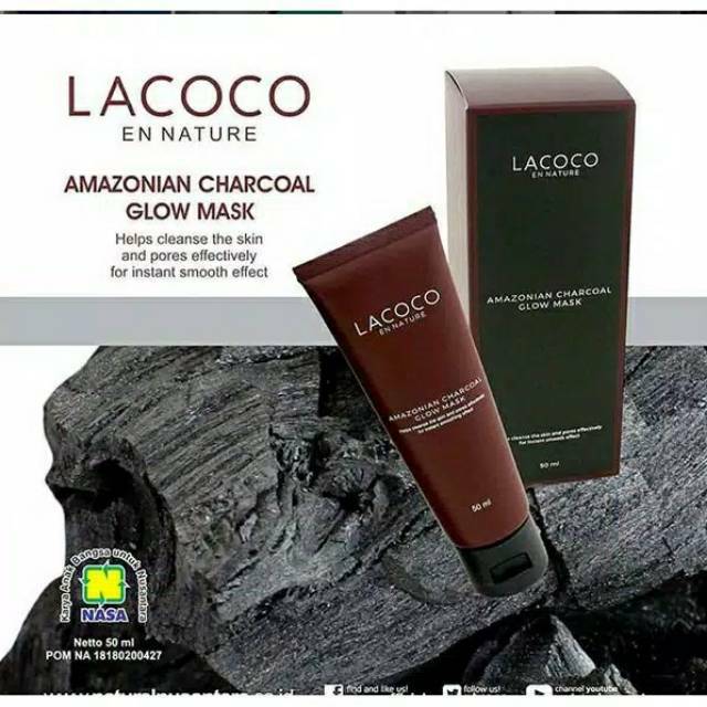 Lacoco Amazonian Charcoal Mask Original