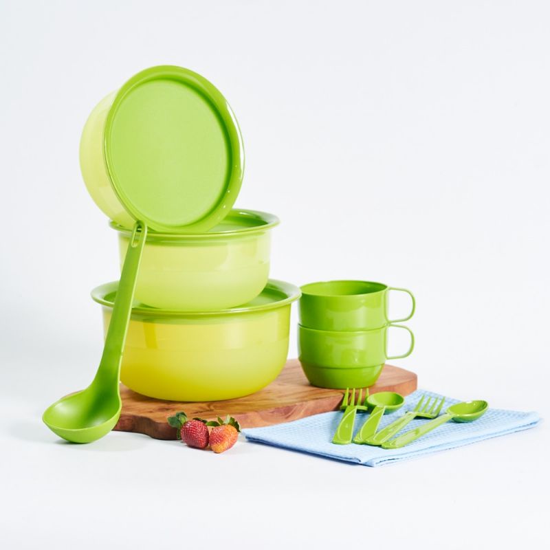 Mangkok set es buah / serving set bowl