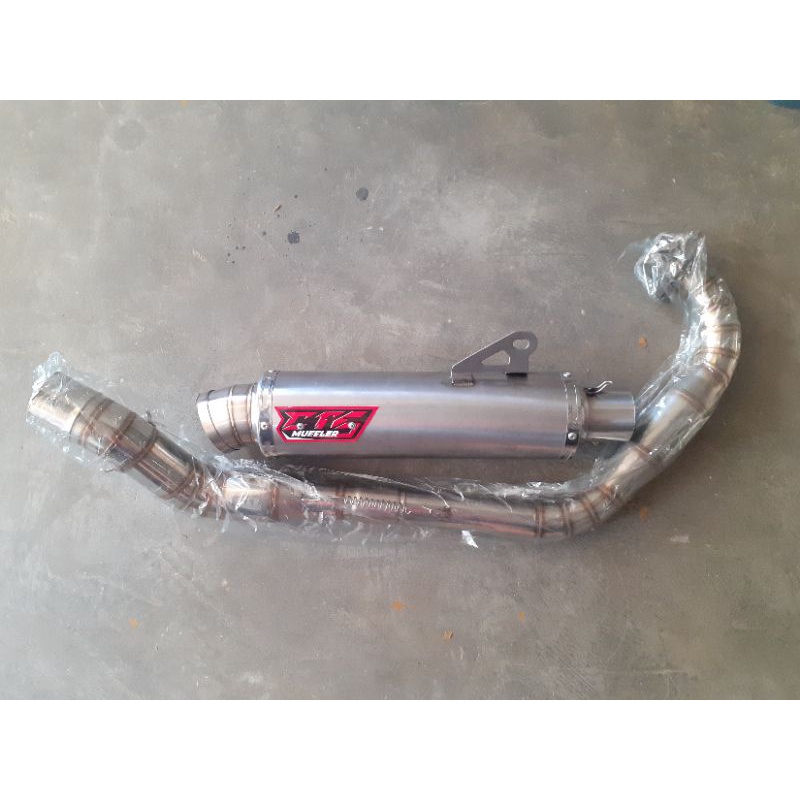 KNALPOT HEREX KOMPETISI CTS MUFFLER LEHER BOOM PNP CB GL MEGAPRO HEREX, DLL