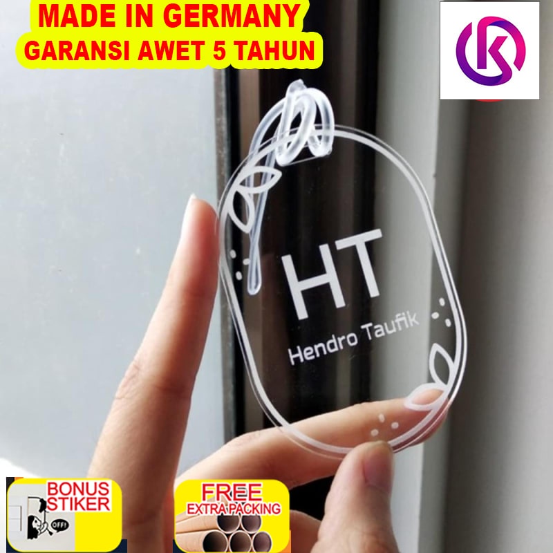 

Murah Bag Tag Akrilik | Luggage Tag Acrylic | Custom Nama