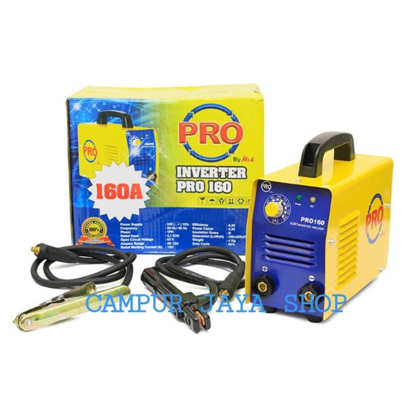 Travo Las/Mesin Las Listrik H&L PRO 160/HNL