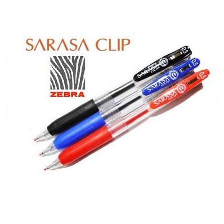 

Pulpen: Zebra Gel Sarasa Colour 0.5 MM