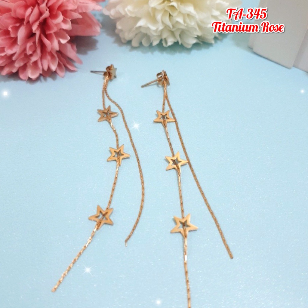 TERMURAH ANTING KOREA TITANIUM/ANTI KARAT