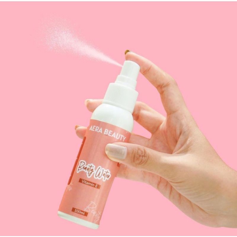 Aera beauty, Beauty Water VIT E, Spray Wajah, Face mist, 100ml