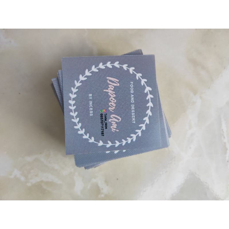 

stiker glossy/doft
