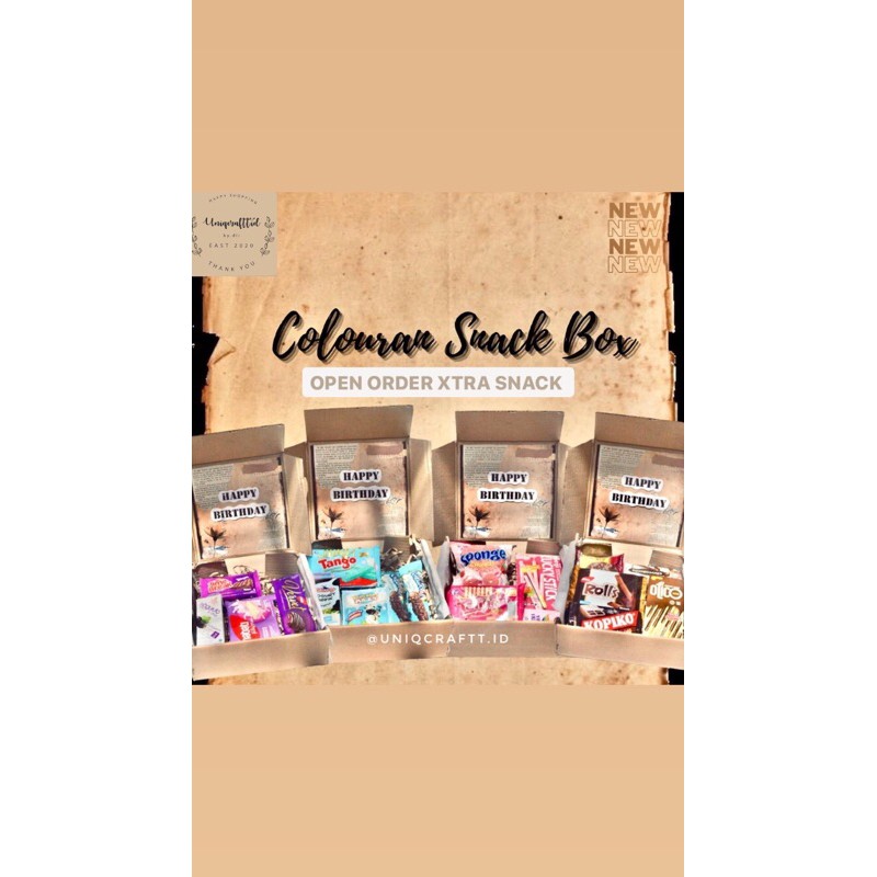 

Xtraa Snack Box✨