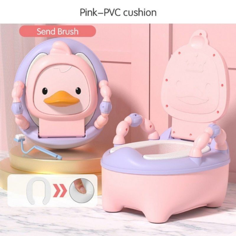 Potty training / toilet anak / potty duck / potty cow kloset anak toilet training kids