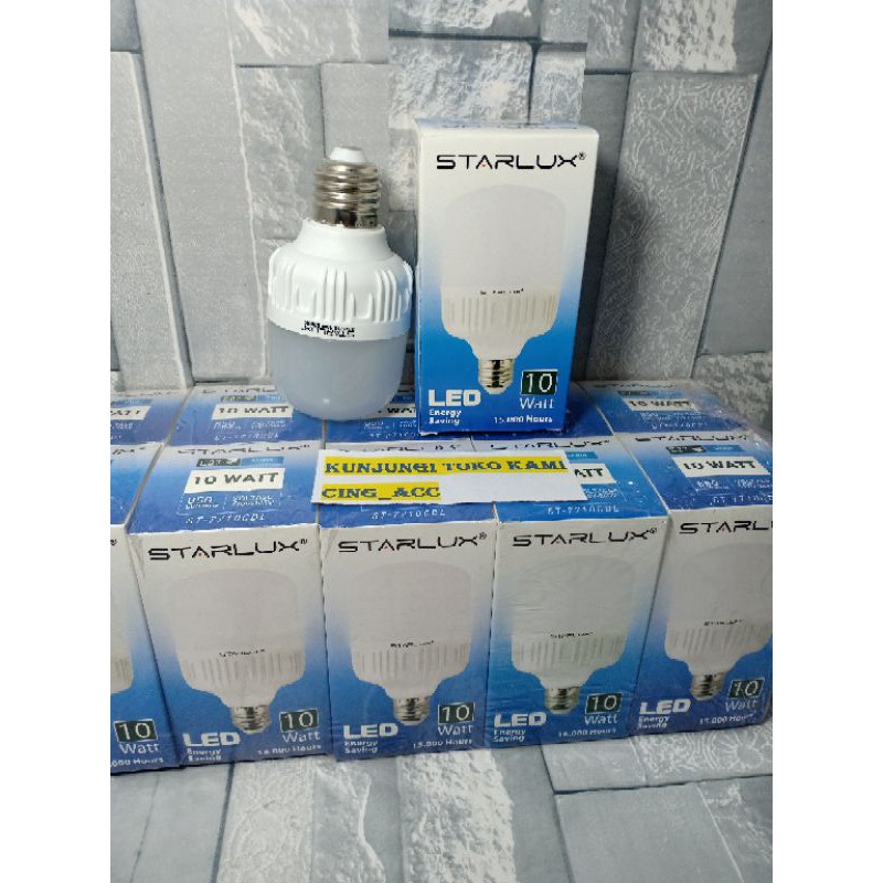 Bohlam Kapsul STARLUX 10Watt Lampu LED