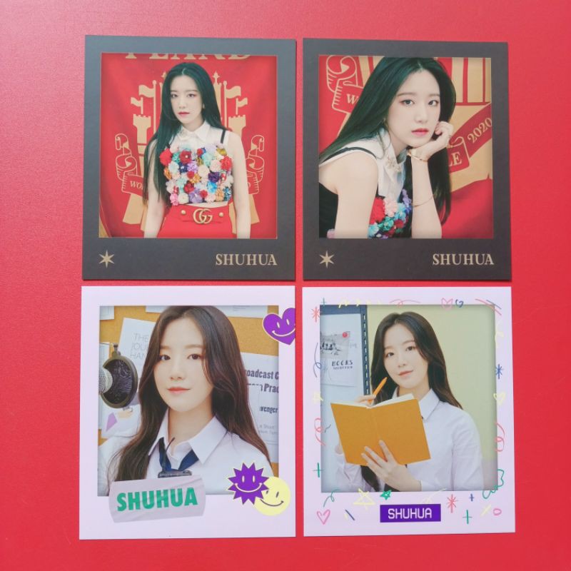BOOKED (G)I-DLE Shuhua Polaroid Set | Who Am I, GBC In The Neverland | GIDLE G-IDLE IDLE