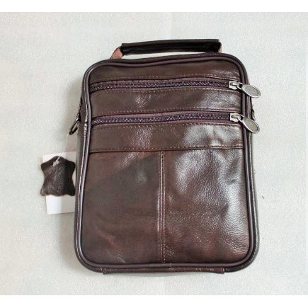 Tas selempang kulit branded JEEP Import garansi kulit asli (207)