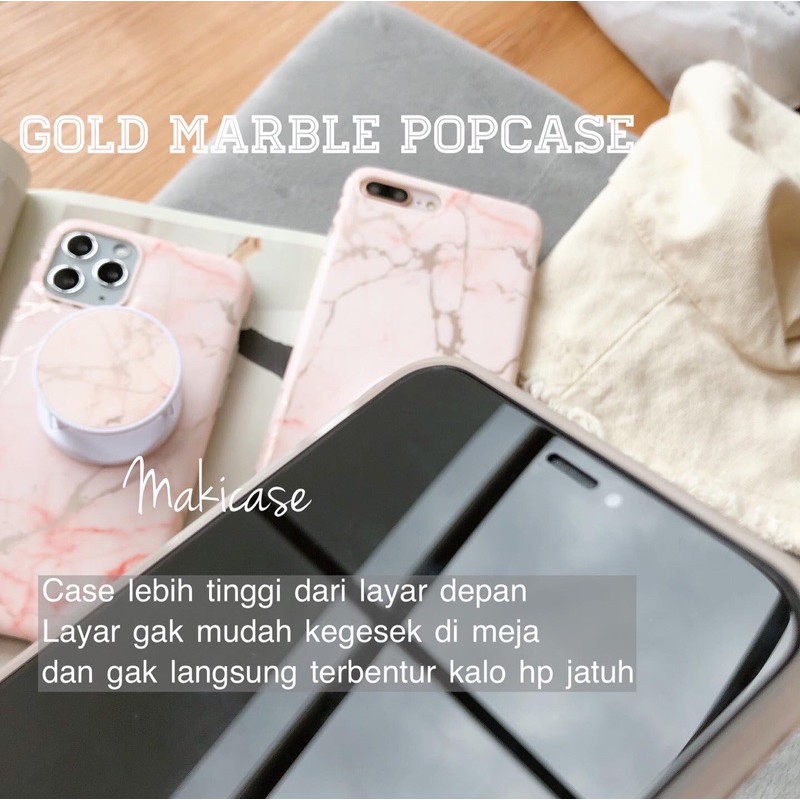 Gold Marble Popcase