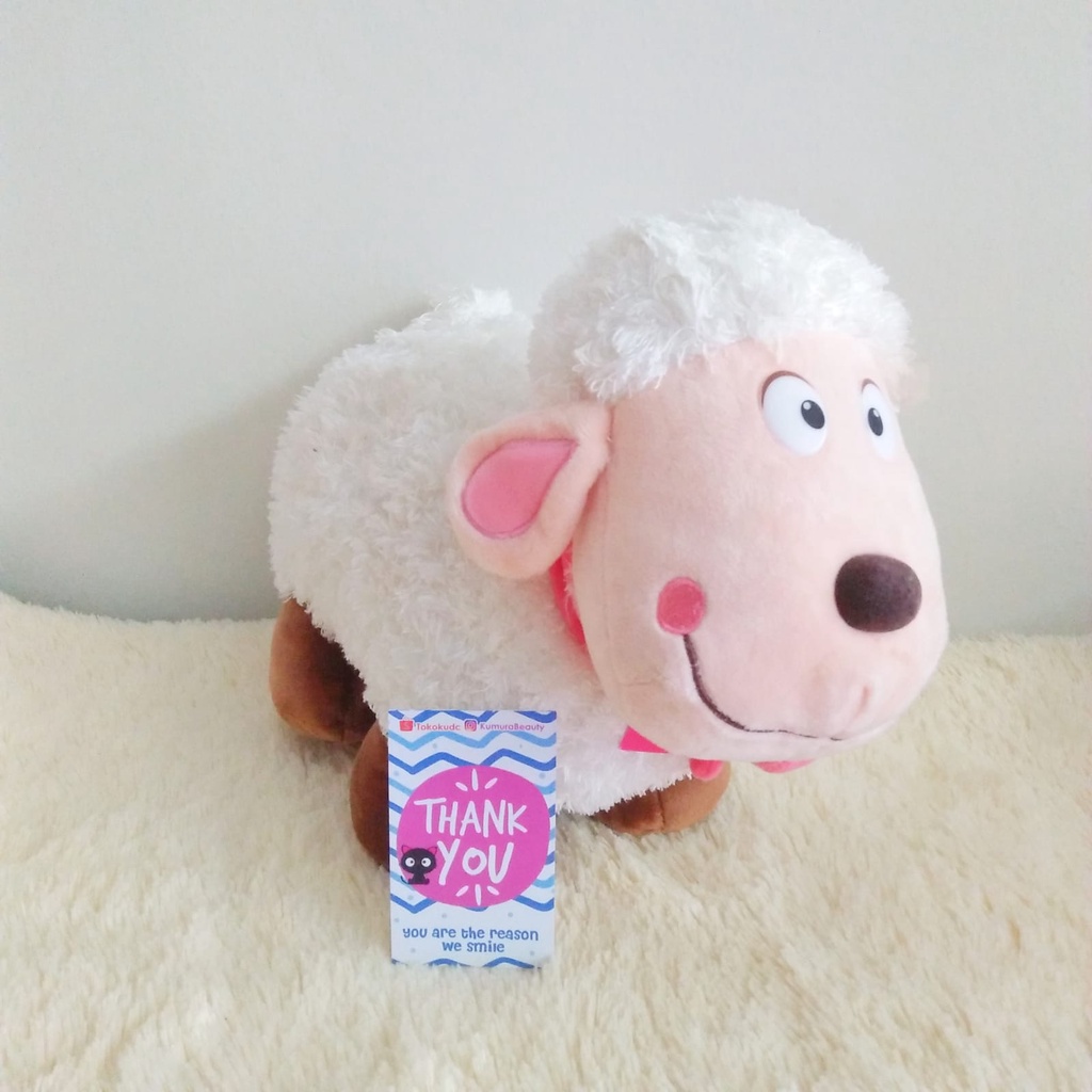 BONEKA HOOPY CUTE LAMB 9INC