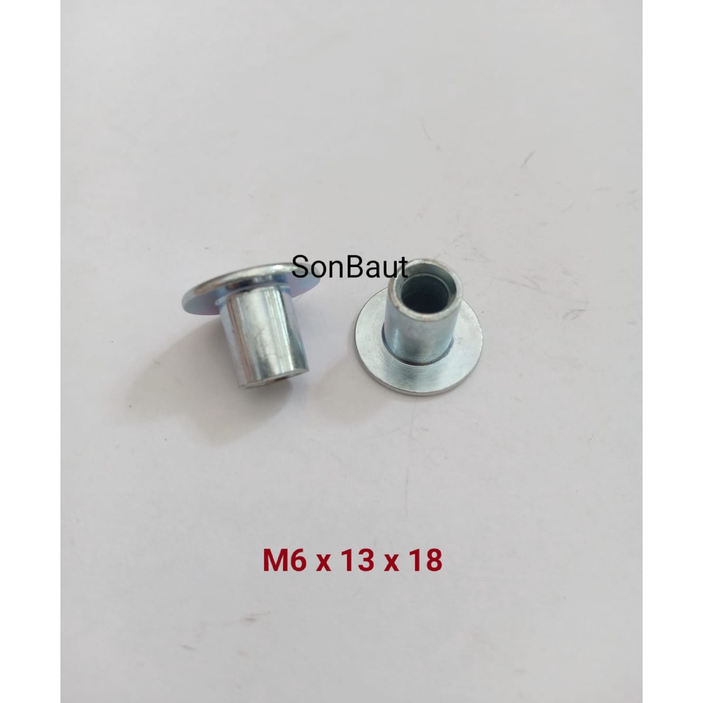 Ring bos Topi M6 Bosh Bodi tinggi 13mm N3