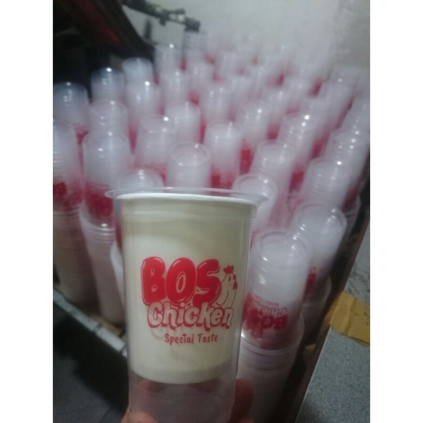 gelas cup printing custom 10oz 12oz 14oz 16oz