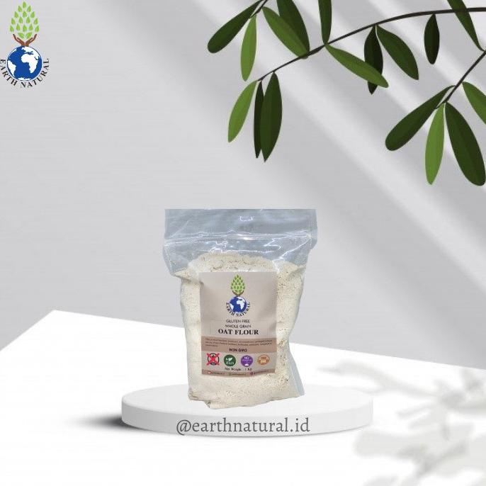 

TERMURAH Tepung oatmeal fine/ tepung oat gluten free 1kg/gluten free oat flour - Non-Gluten Free