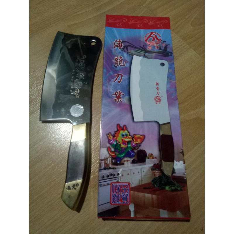 pisau daging - pisau dapur - golok cincang daging dan tulang