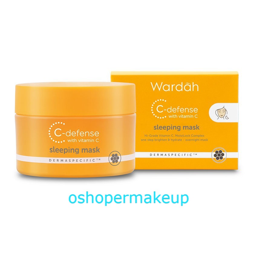 Wardah C-Defense Sleeping Mask