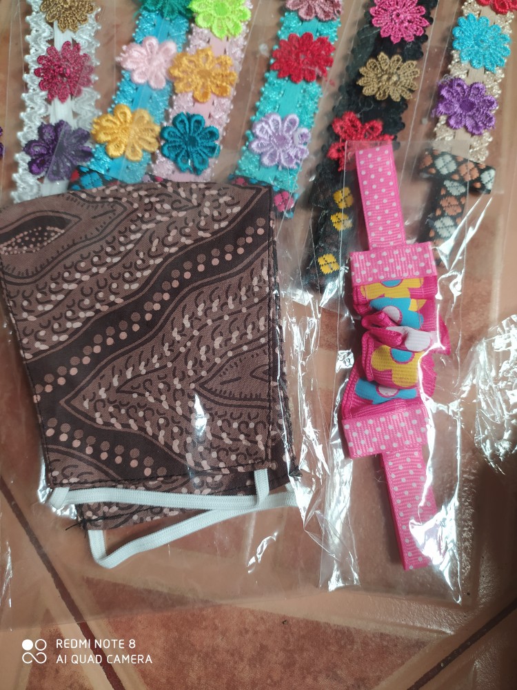 Masker Anak Masker Kain Anak Masker Anak Kain Batik Earloop
