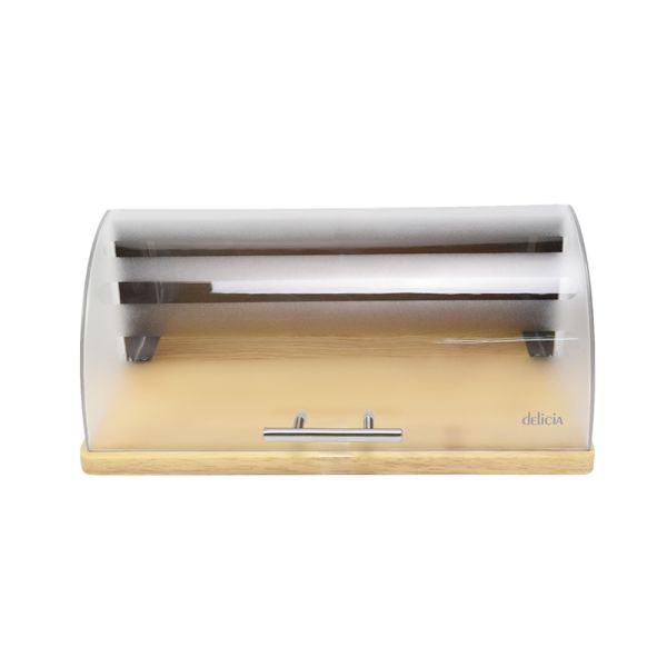 PROMO  Tempat Roti Transparan | Delicia Tempat Roti Stainless