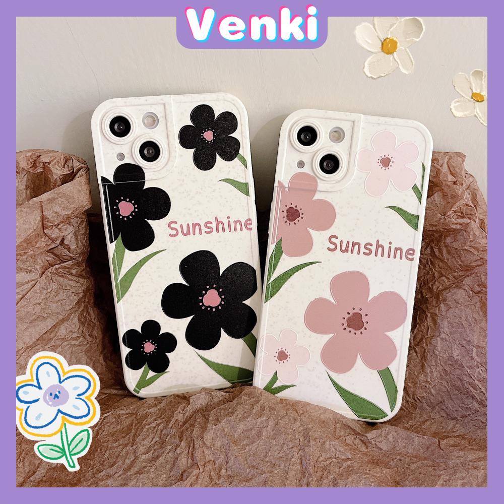 Soft Case Silikon Motif Bunga Untuk Iphone 13 Pro Max 12 Pro Max 11 Pro Max 7 Plus Xr Xs Max 8 Plus