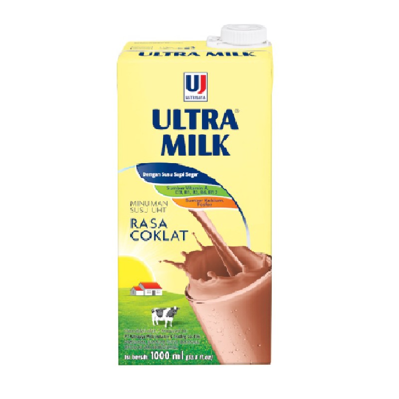 

Ultra Jaya Ultra Milk UHT Cokelat 1000ml