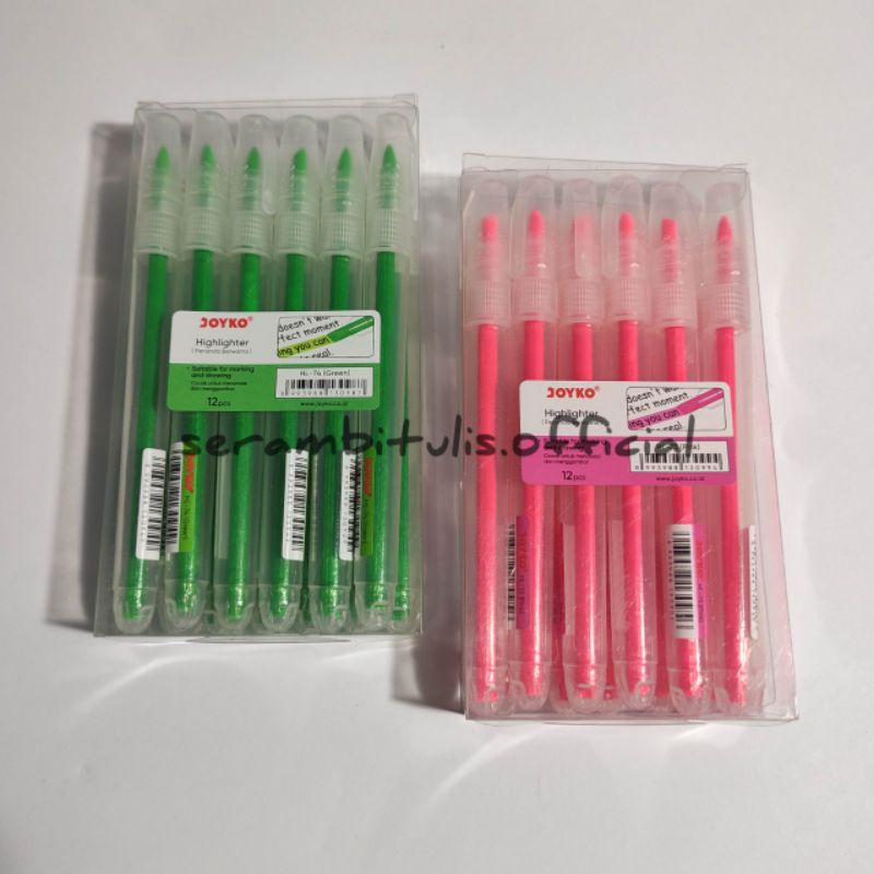 

JOYKO HIGHLIGHTER/PENANDA WARNA HL-73/74/75