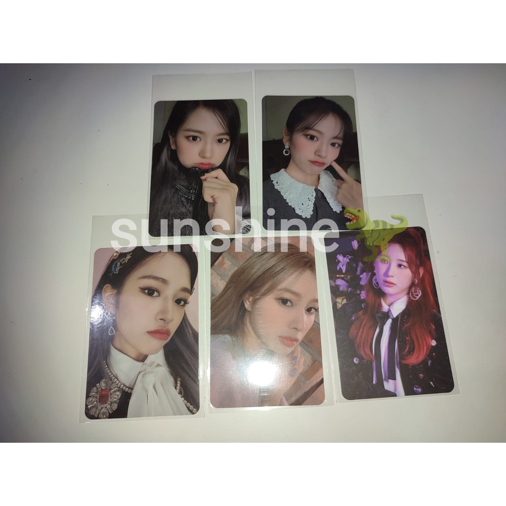 Photocard/PC Album IZONE IZ*ONE ONE REELER scene #2 #3 yujin hyewon chaeyeon