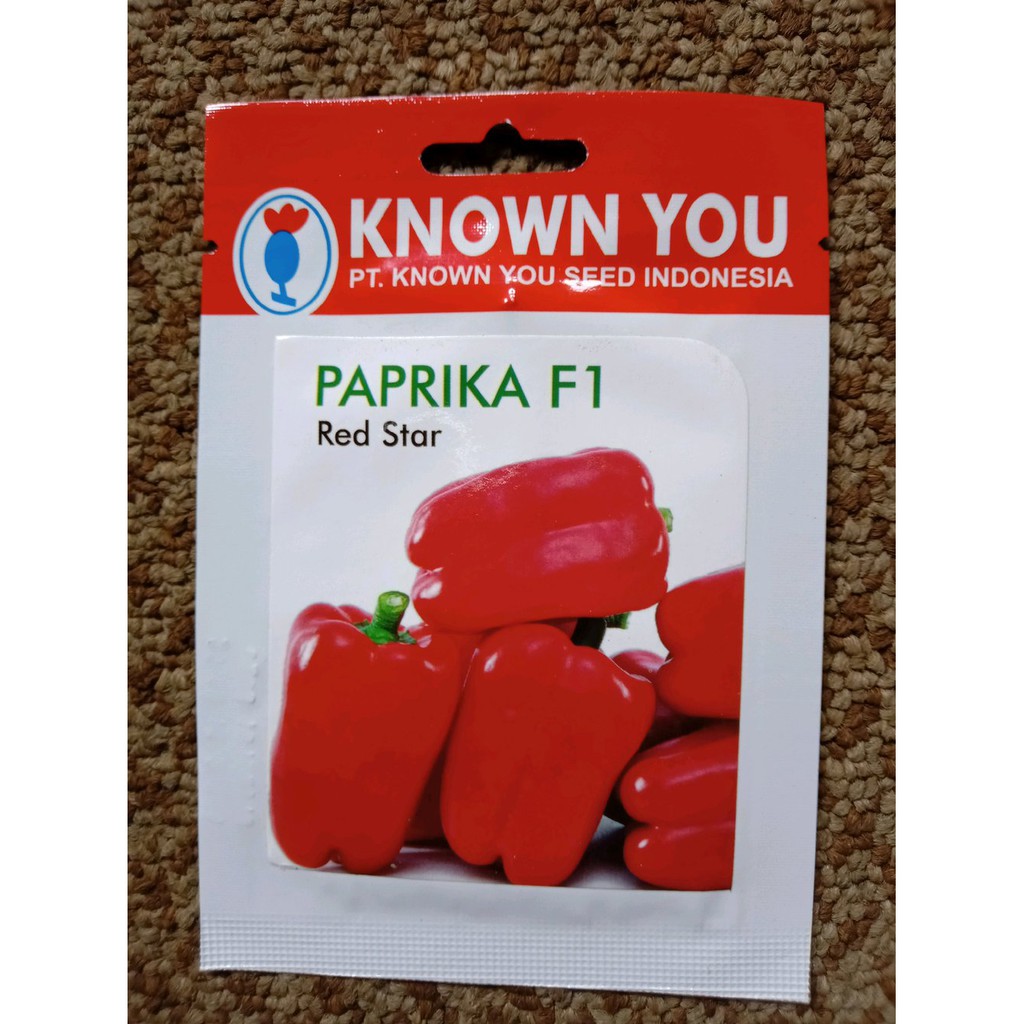 Benih Paprika Merah Red Star Diskon
