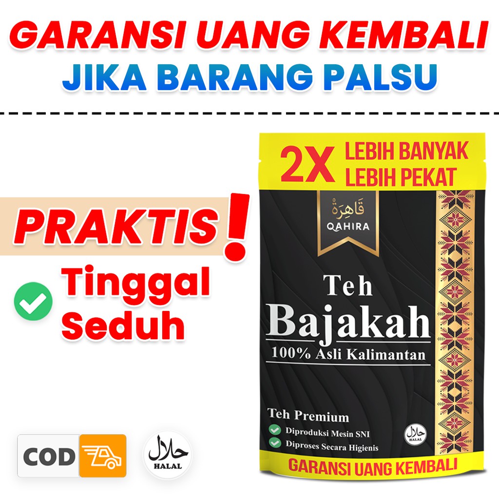 Qahira Teh Bajakah 3 Pcs Teh Bajakah Kalimantan Premium Bajakah Kalimantan Asli Original