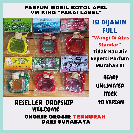 PARFUM MOBIL BOTOL LABEL VM KING